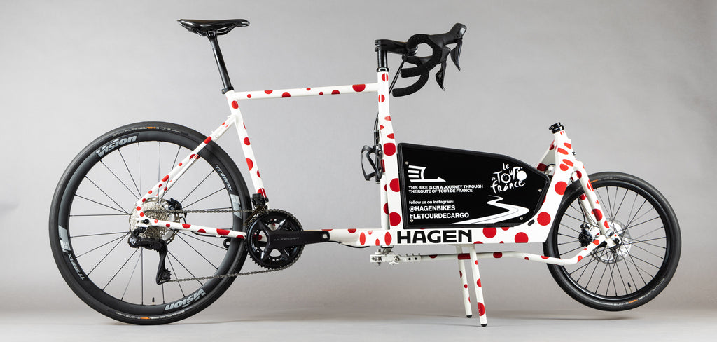 Hagen Cargo Road Bike Polkadot Riding Tour De France