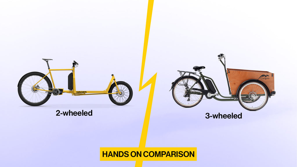 Two-Wheeled vs Three-Wheeled Cargo Bikes: Which is Better For You?