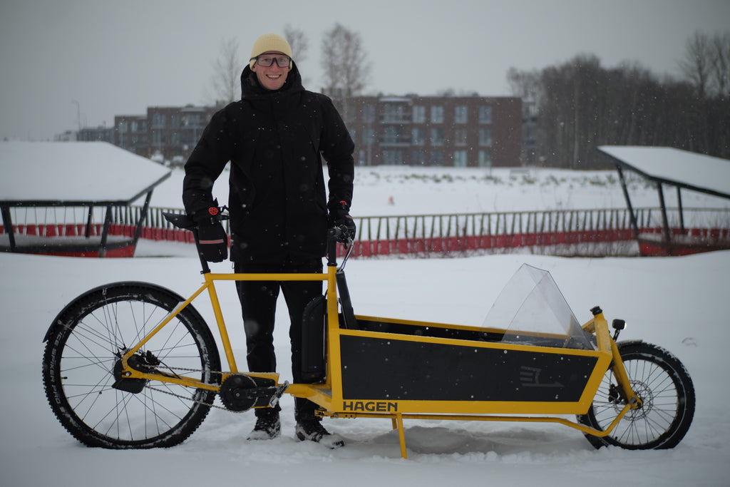 Founder’s corner: Winter Cargo Bike Commuter Gear