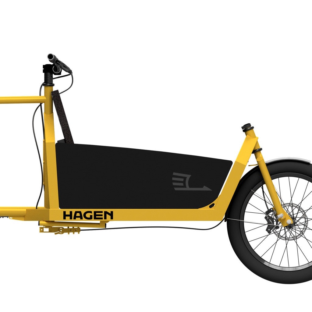 Hagen Cargo Bikes Side Panels Render